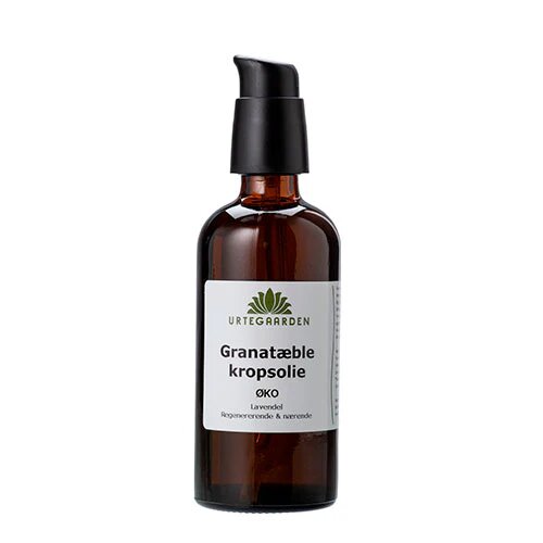 Granatæblekropsolie øko Lavendel   100 Ml