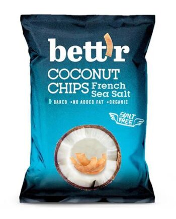 Kokoschips Med Havsalt  ø   40 Gram