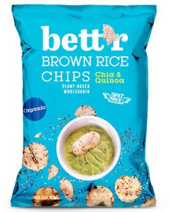 Ris Chips Med Chia Og Quinoa øko    60 Gram