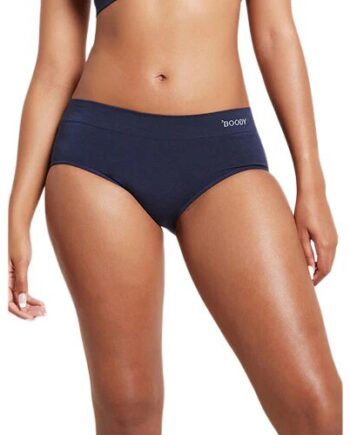 Midi Brief Navy Str  Xs