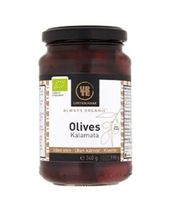 Olives Kalamata U  Sten øko    340 Gram