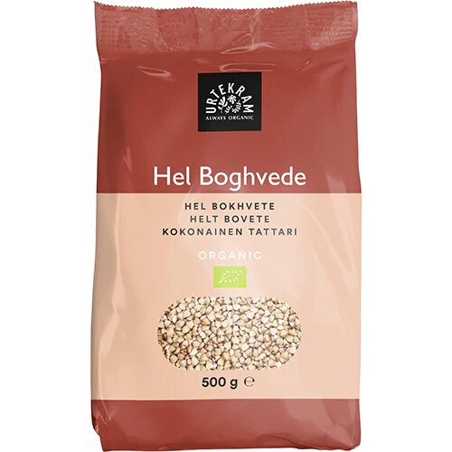 Boghvede Hel økologisk 500 Gram