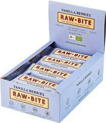 Rawbite Vanilla Berries ø  Bull  50g  Køb 12 Stk  Spar 10