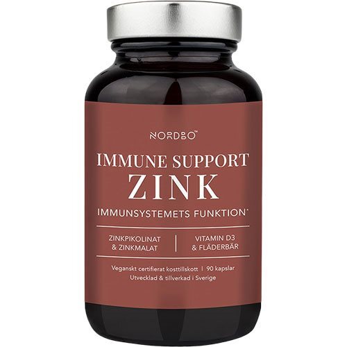 Nordbo Immune Support Zink   90 Kapsler
