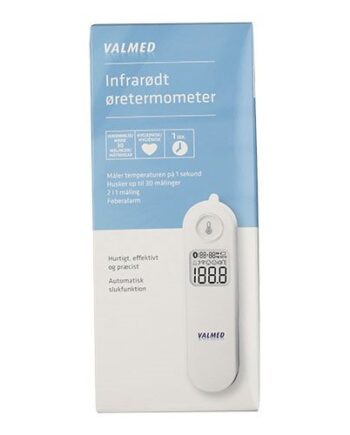 Infrarødt øretermometer   1 Stk