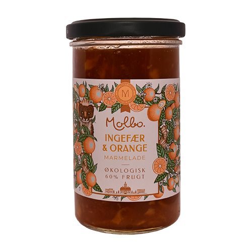 Ingefær   Orange Marmelade Molbo ø   290 G
