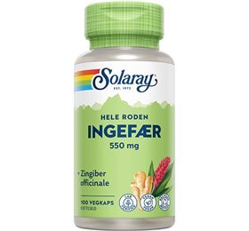 Solaray Ingefærrod  100kap
