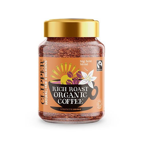 Clipper Instant Kaffe Rich Roast ø  100g