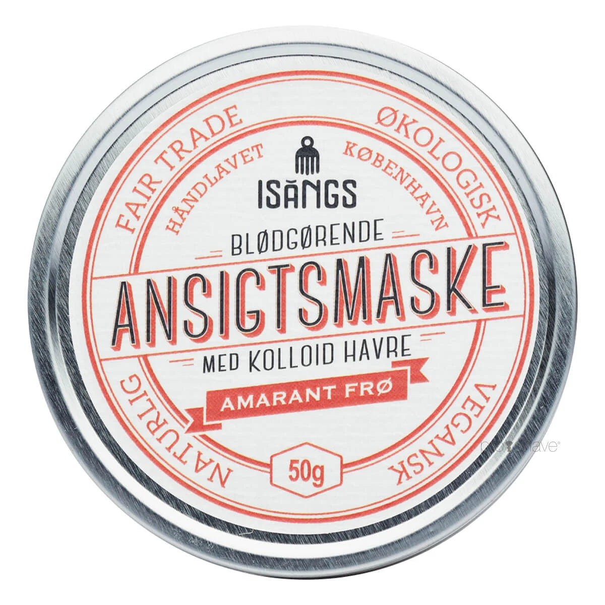 Isangs Blødgørende Ansigtsmaske Uden Duft 50 Gr