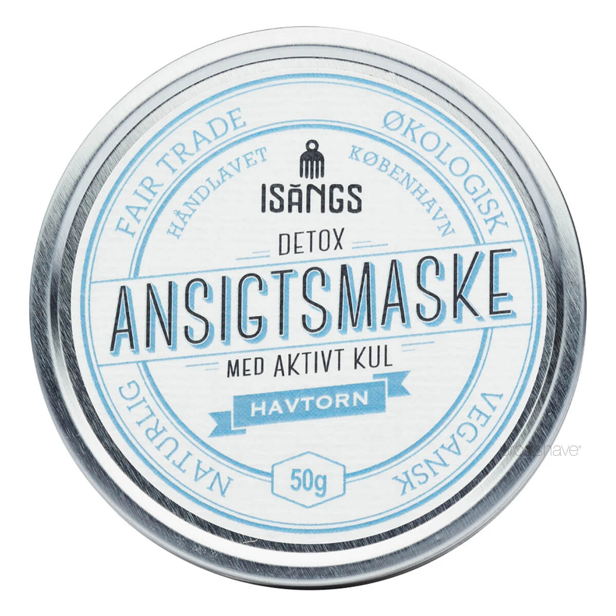 Isangs Detox Ansigtsmaske Uden Duft 50 Gr