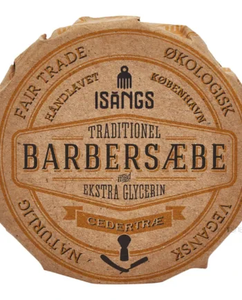 Isangs Traditionel Barbersæbe  Cedertræ  70 Gr