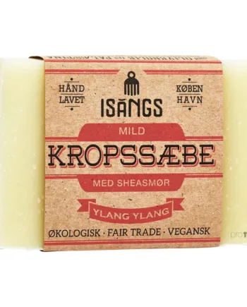 Isangs Mild Kropssæbe Med Sheasmør  Ylang Ylang  90 Gr