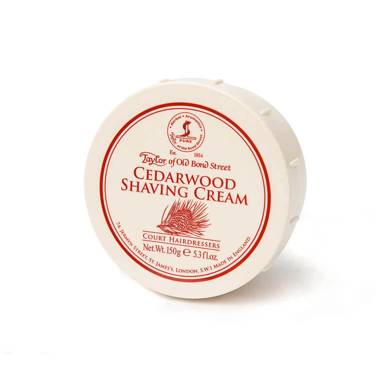 Taylor Of Old Bond Street Barbercreme  Cedertræ  150 Gr