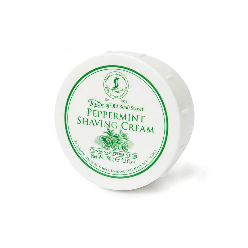 Taylor Of Old Bond Street Barbercreme  Pebermynte  150 Gr