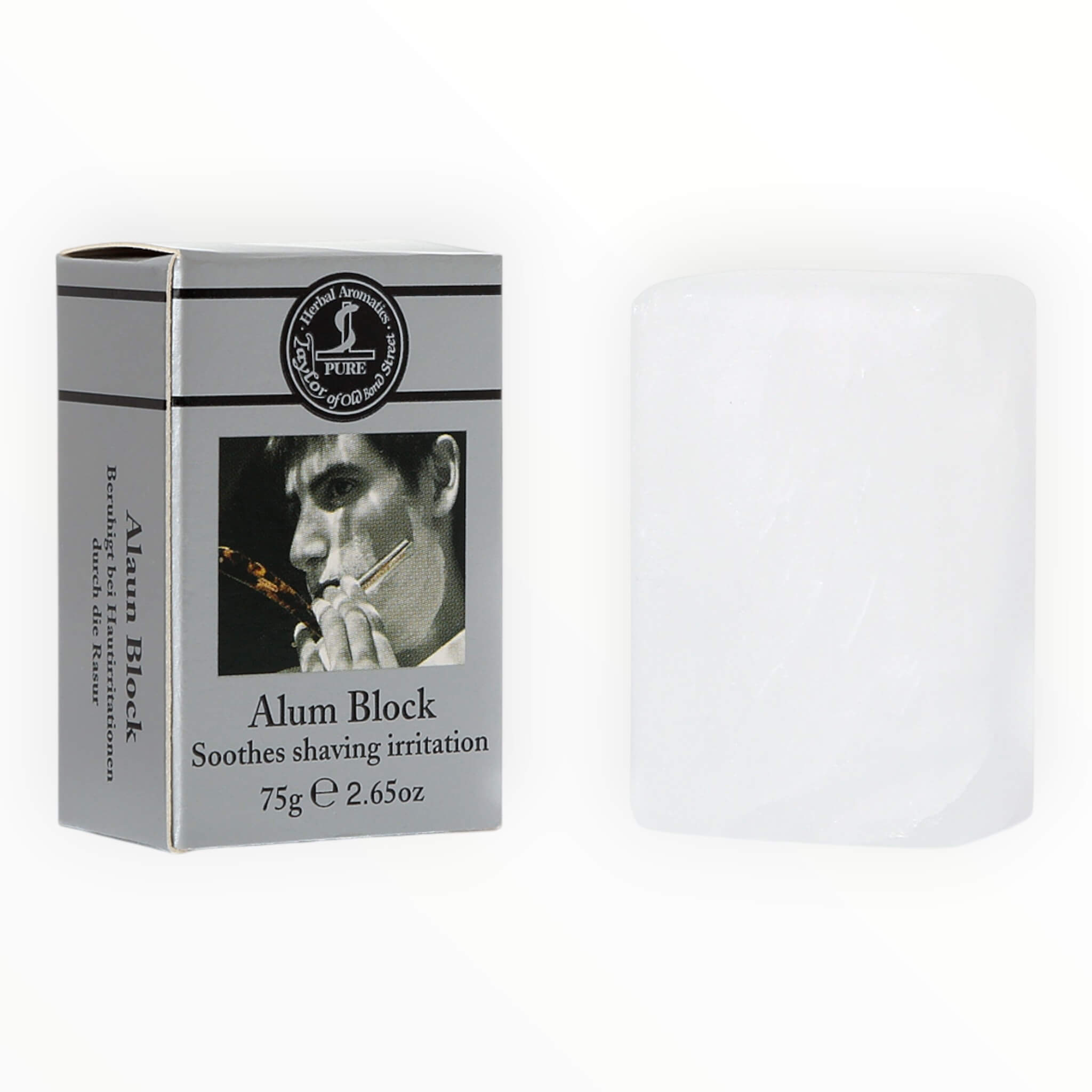 Taylor Of Old Bond Street Alum Block  75 Gr