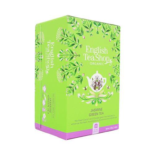 English Tea Shop Jasmine Green Tea økologisk   20 Breve