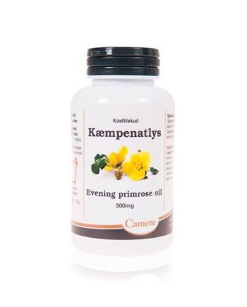 Kæmpenatlysolie Evening Primrose Oil   180 Kapsler