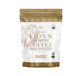 Rå Hygge Kaffe M  Lion S Mane Svampeekstrakt  Filtermalet ø  Bull  227 G     X