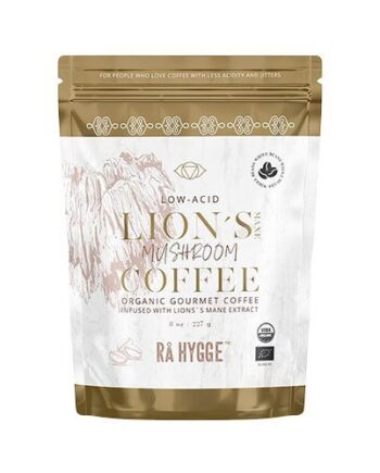 Kaffe M Lion S Mane Svampeekstrakt   Hele Bønner økologisk   227 Gram