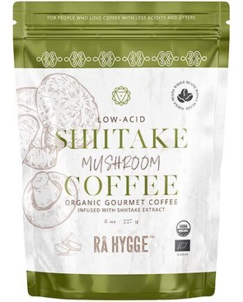 Rå Hygge Kaffe M  Shiitake Svampeekstrakt  Hele Bønner ø  227g