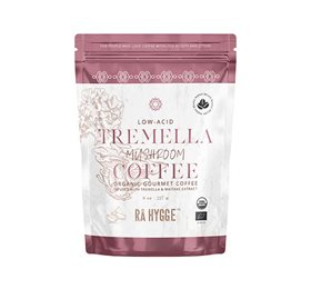 Rå Hygge Kaffe M  Tremella Maitake Svampeekstrakt  Hele Bønner ø  Bull  227 G     X