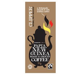 Clipper Kaffe Papua New Guinea ø  Bull  227 G