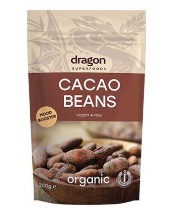 Dragon Superfoods Kakao Bønner ø   Dragon Superfoods  200g