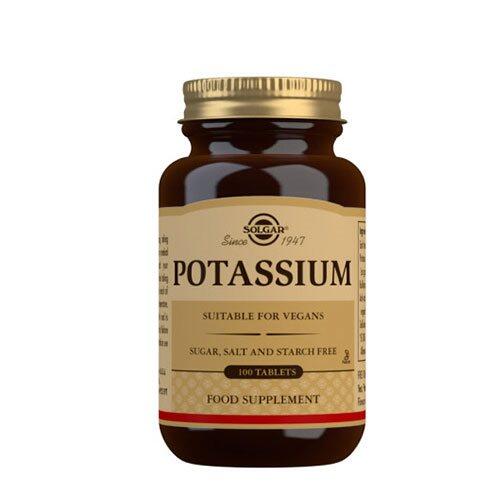Solgar Kalium Potassium 99 Mg  100tab