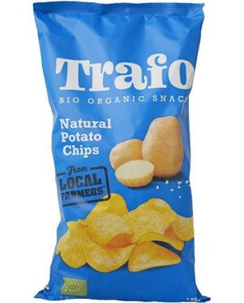Kartoffelchips M  Salt økologisk   125 Gram