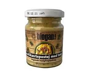 Biogan Kikærtepostej M  Tang ø  Bull  125g