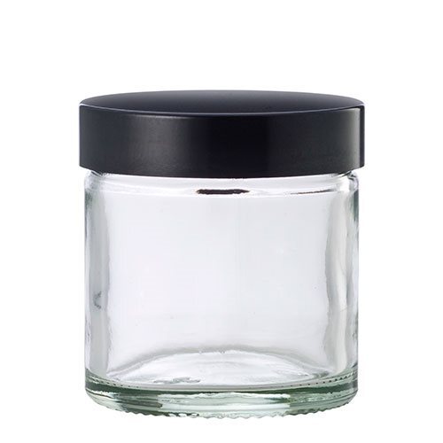 Klar Glaskrukke M Låg  60ml