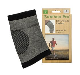 Bamboo Knæbind  Str  S  37 40cm Selvvarmende