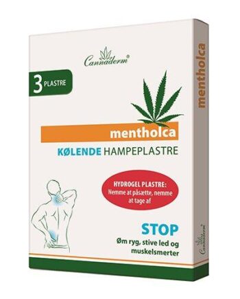 Kølende Hampeplastre 3 Stk 10x14 Cm Mentholca   1 Pk
