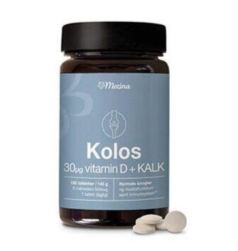 Mezina Kolos D Vitamin 30 Mcg  180tab