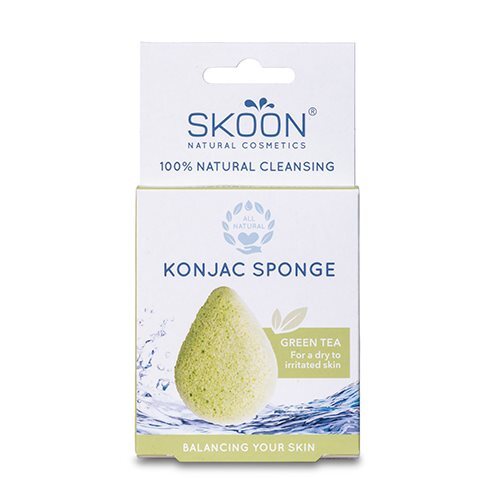 Konjak Svamp Green Tea   1 Stk
