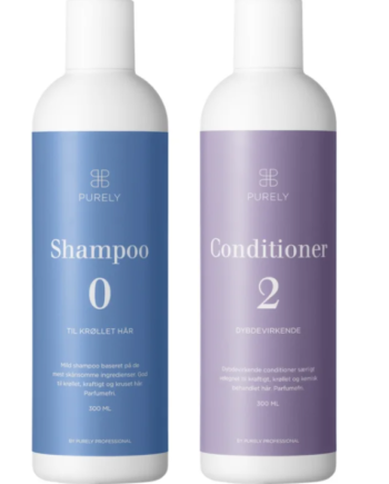 Purely Professional   Sæt Til Krøller I Kraftigt Hår M  Shampoo 0 Og Conditioner 2