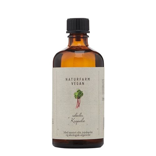 Naturfarm Vegan Kropsolie Rabarber   100 Ml