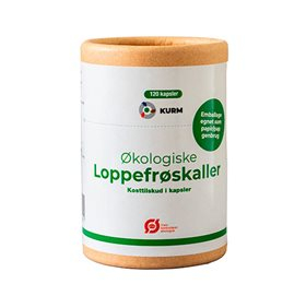 Kurm Pharma Loppefrøskaller ø 120 Kapsler
