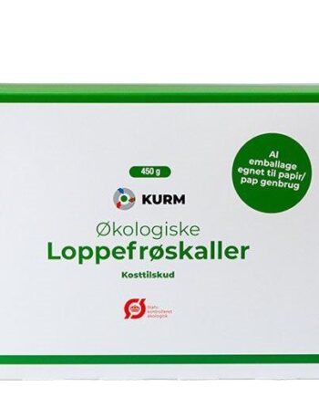 Kurm økologiske Loppefrøskaller Psyllium økologisk   450 Gram