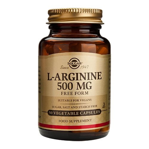Solgar L Arginin 500mg  50 Kaps