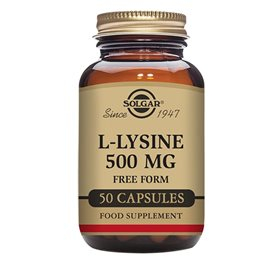 Solgar L Lysin Aminosyre 500 Mg 50 Kap