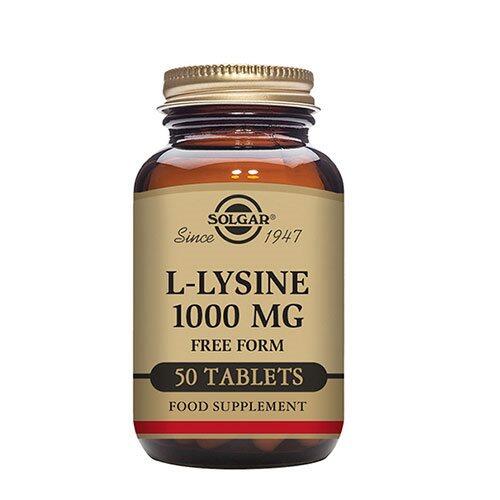 Solgar L Lysine 1000 Mg  50tab