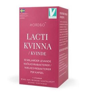 Nordbo Lacti Kvinde 50 Mia  30kap