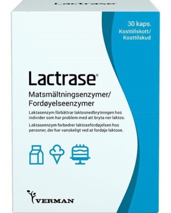 Lactrase   10 Kapsler