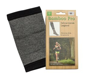 Bamboo Lægbind  Str  M Selvvarmende