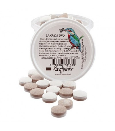 Kingfischer Lakrids Ufo Vegan 75g