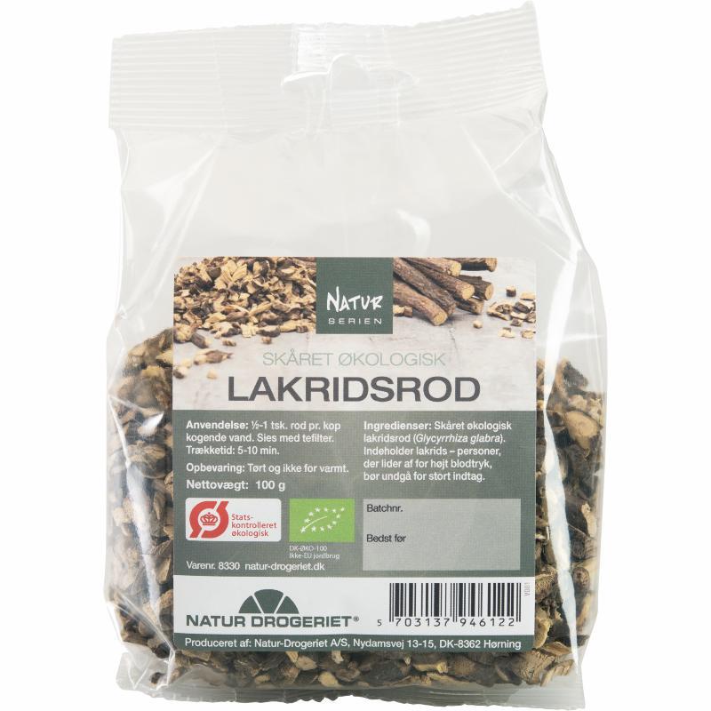 Lakridsrod økologisk   100 Gram