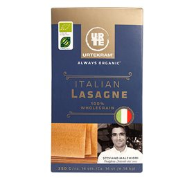 Urtekram Lasagne Fuldkorn ø  Bull  250g
