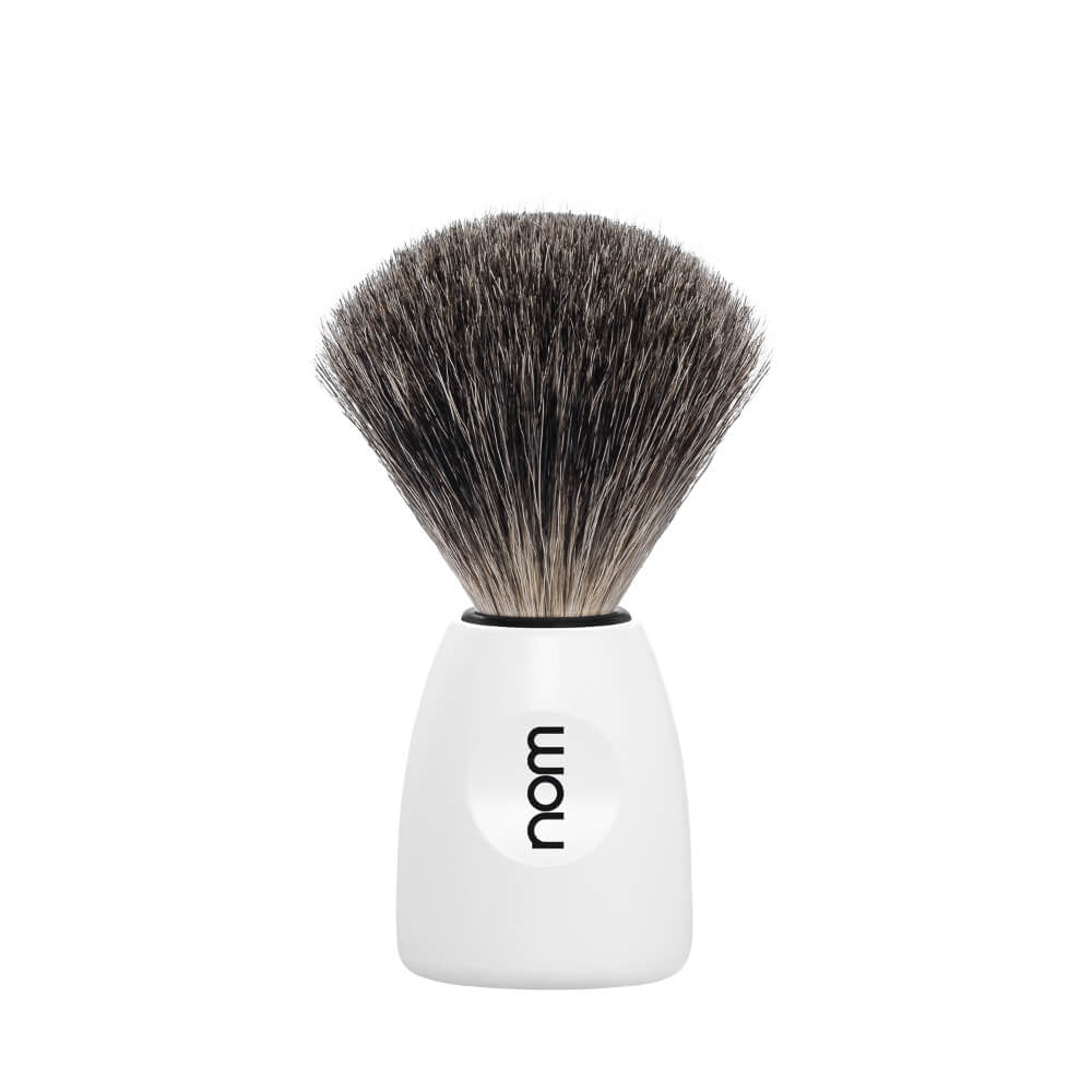 Nom Shaving Barberkost  Lasse  Pure Badger  White