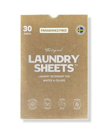 Laundry Sheets Fragrance Free 30stk